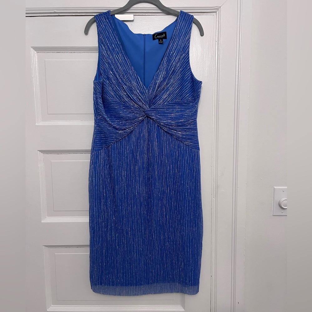 Connected Apparel lilac Sleeveless Midi Dress